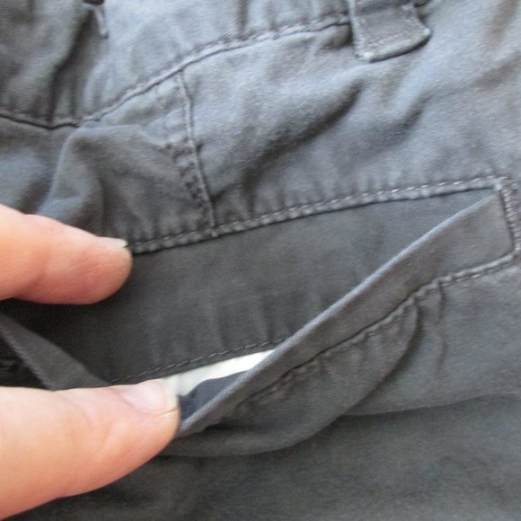 Cat & Jack Chino Shorts Youth Boys Size 16 Gray Elastic Adjustable Casual Bottom - Picture 7 of 7